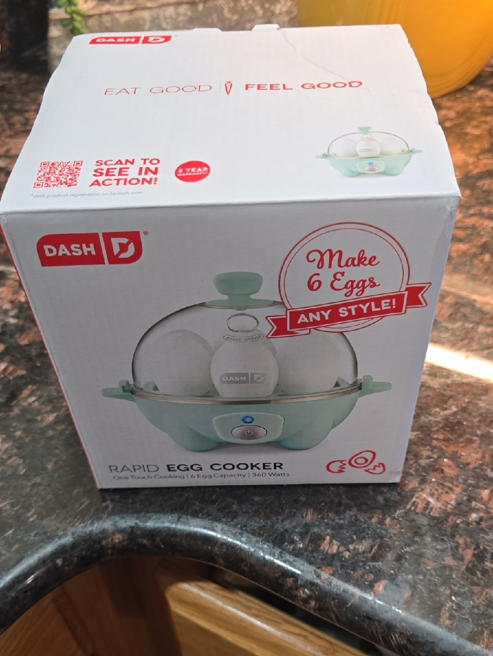 Dash Rapid Egg Cooker in Mint Green